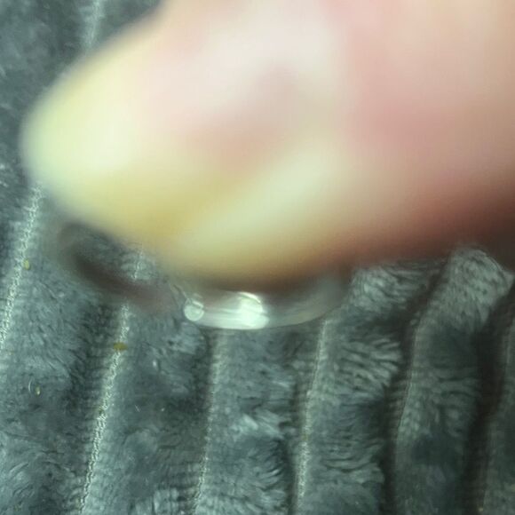 The Bubble Heart Ring adjustable in 925 silver. - Picture 5 of 5